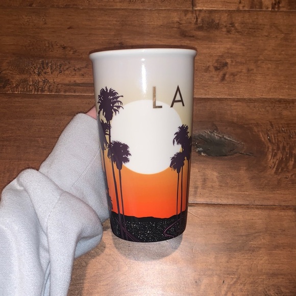 Starbucks Accessories - SOLD Ⓜ️ HTF RARE Starbucks LA DW Ceramic Tumbler